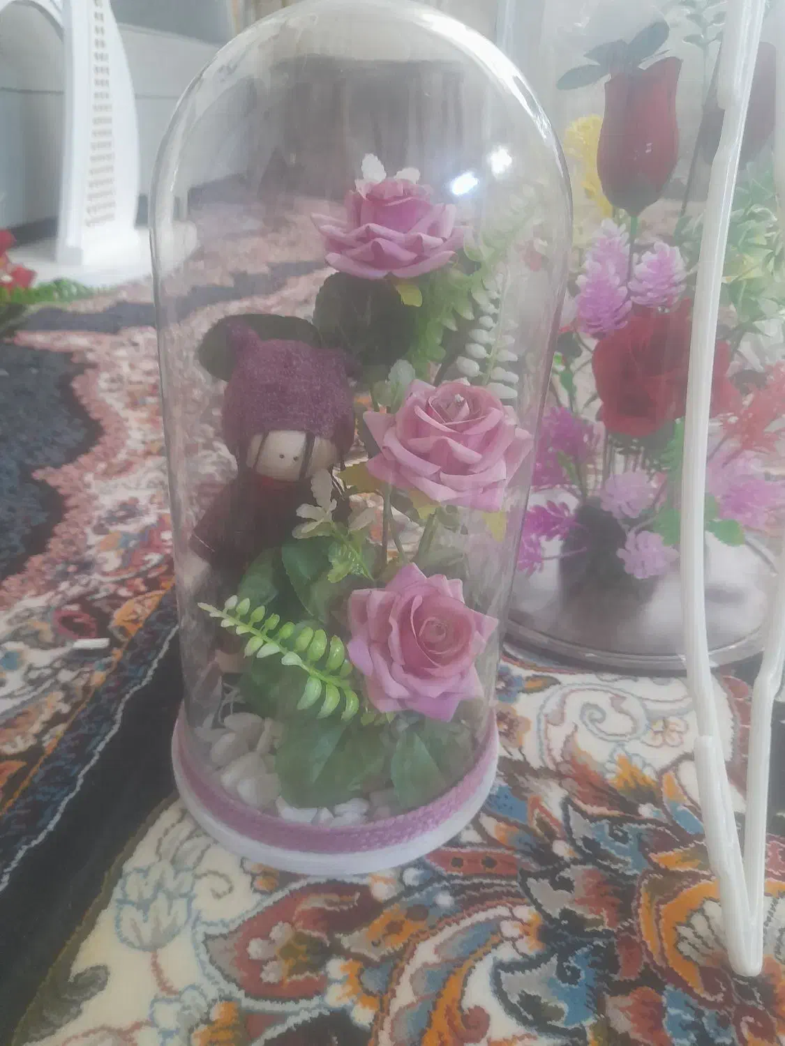 گلهای مصنوعی سالم و در حد نو|گل مصنوعی|بروجرد, |دیوار