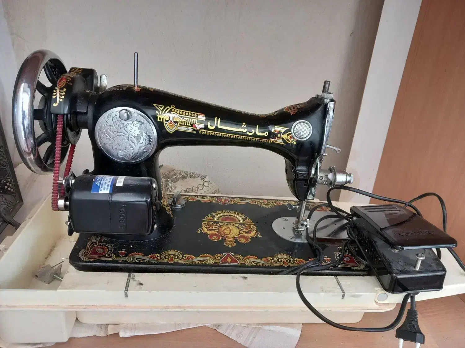 چرخ خیاطی نو استفاده نشده کامل نو برقی|چرخ خیاطی و ریسندگی|گرمسار, |دیوار