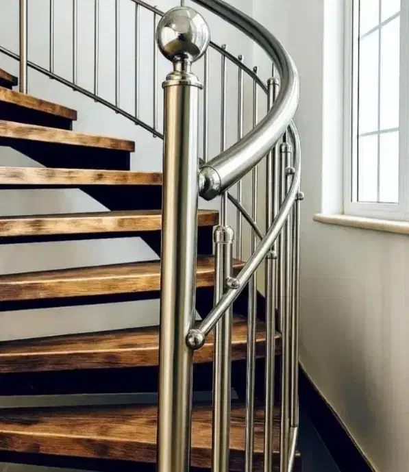 نرده و حفاظ استیل/ نرده پله/نوین استیل|خدمات پیشه و مهارت|بیرجند, |دیوار