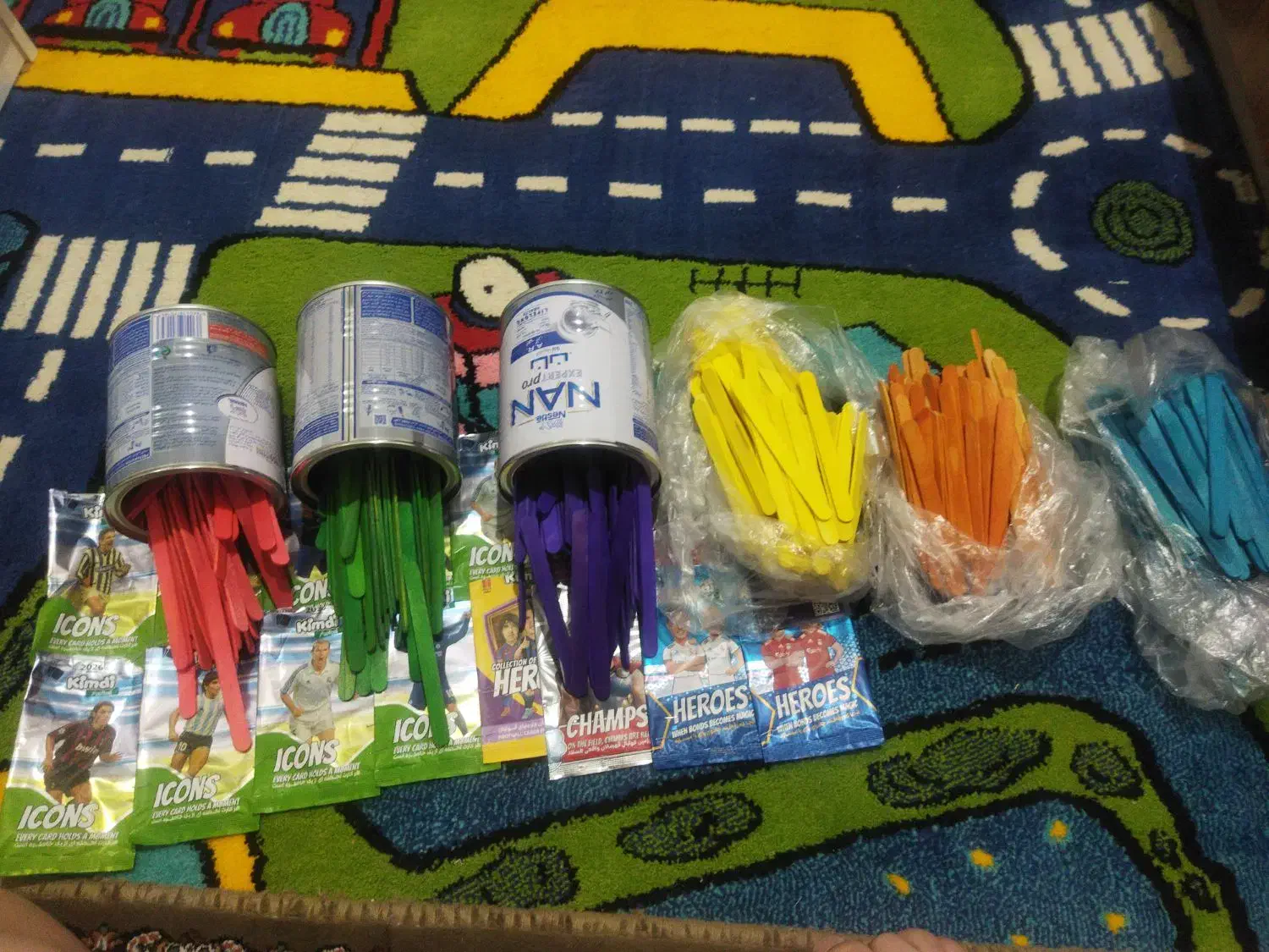 چوب بستنی|صنایع دستی و سایر لوازم تزئینی|تهران, خاک سفید|دیوار