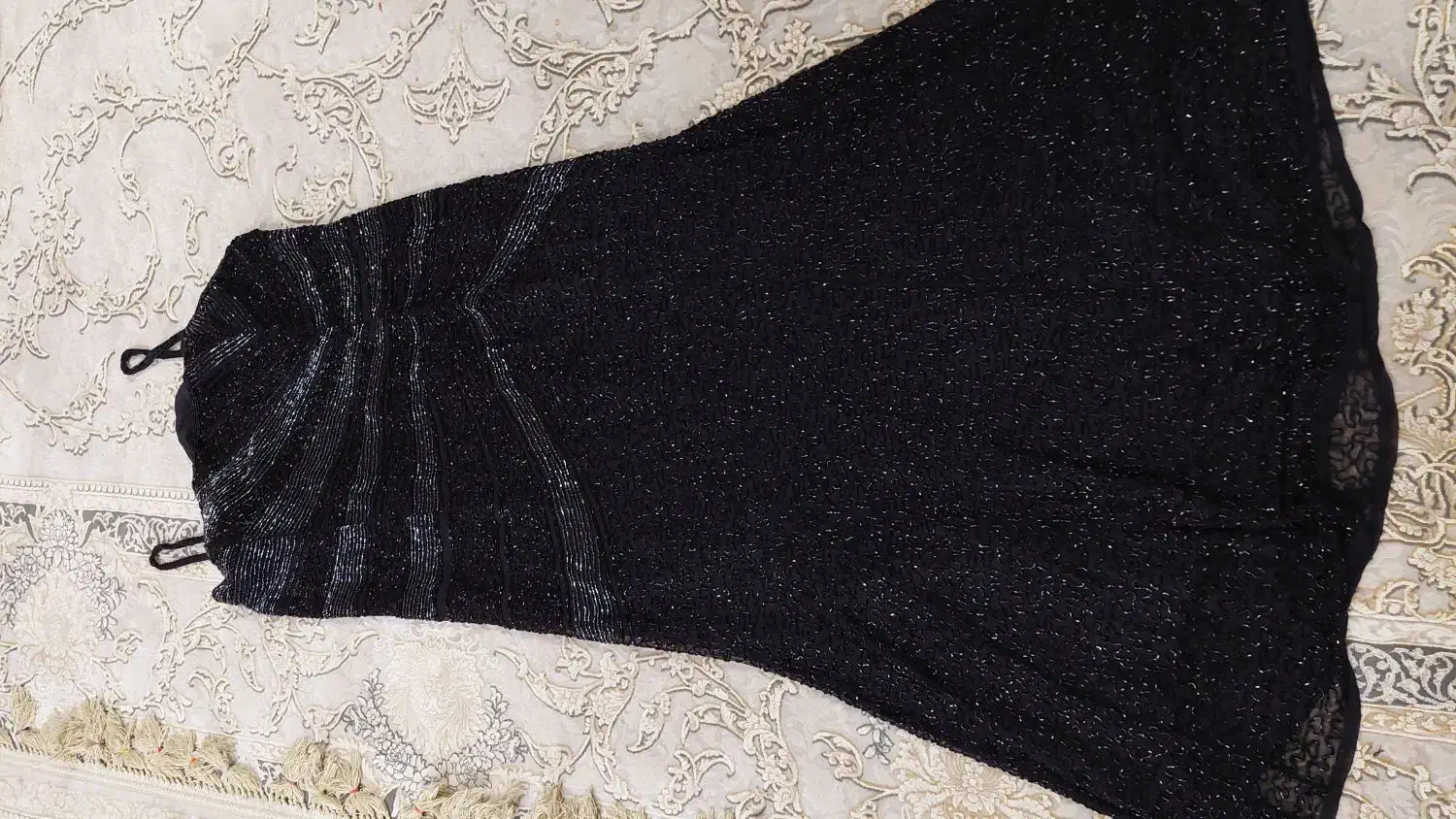 پیراهن مجلسی هندی کاردستی سایز۳۸تا۴۲ و سایز۴۴تا۴۸|لباس|قشم, |دیوار