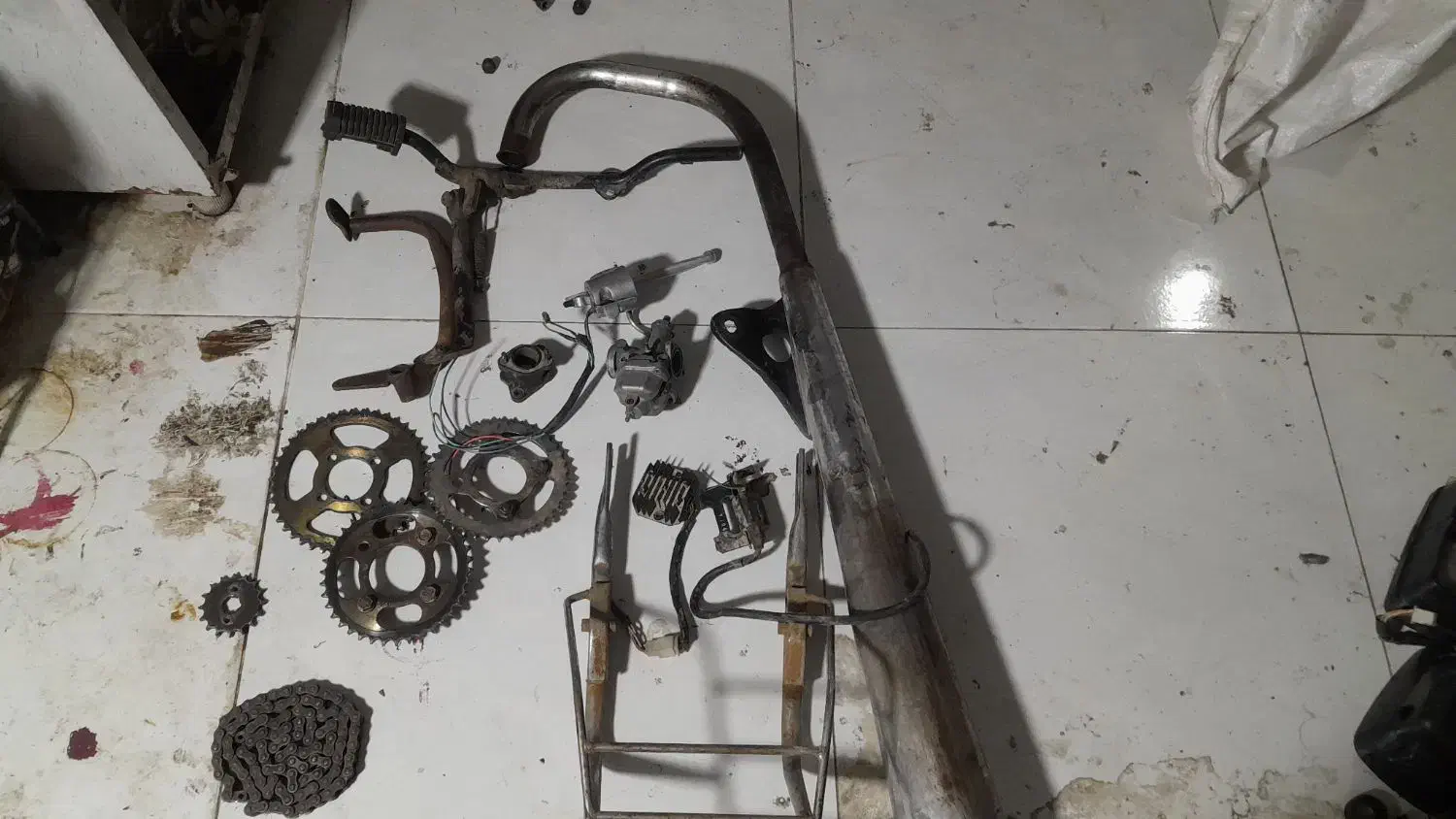 وسایل موتور درحد آک|قطعات یدکی و لوازم جانبی|اهواز, ملاشیه|دیوار