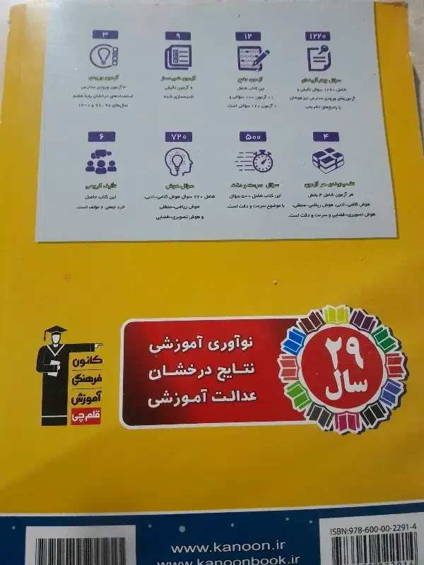 کتاب تیزهوشان با ۲۹سال تجربه درحد نو|کتاب و مجله آموزشی|سراوان, |دیوار