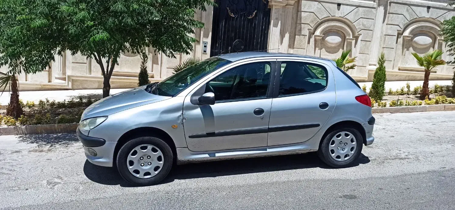 پژو ۲۰۶ نقره ای مدل ۸۴|خودرو سواری و وانت|پرند, فاز ۲|دیوار