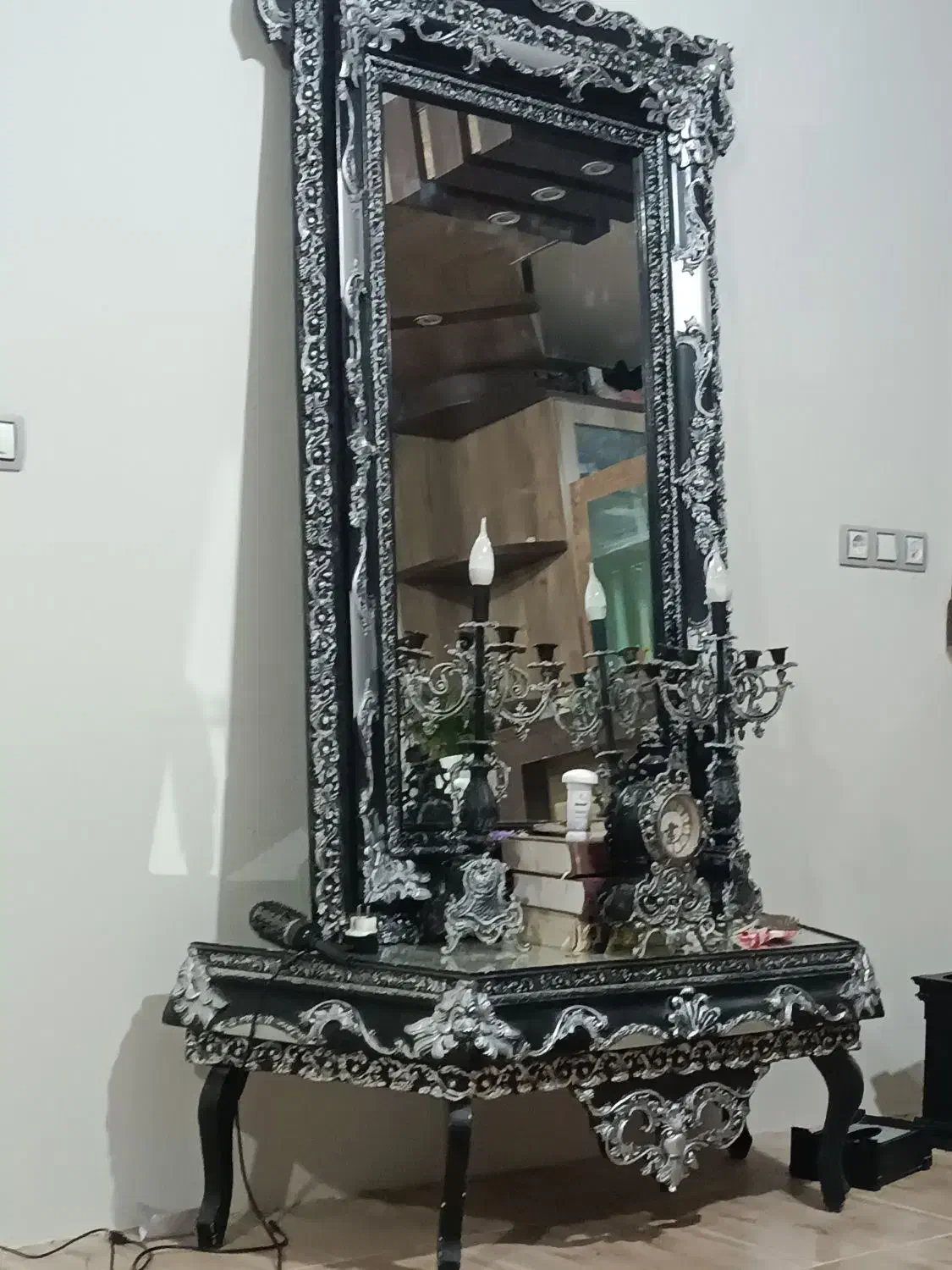 آینه و شمعدان|صنایع دستی و سایر لوازم تزئینی|سبزوار, شهرک اندیشه|دیوار