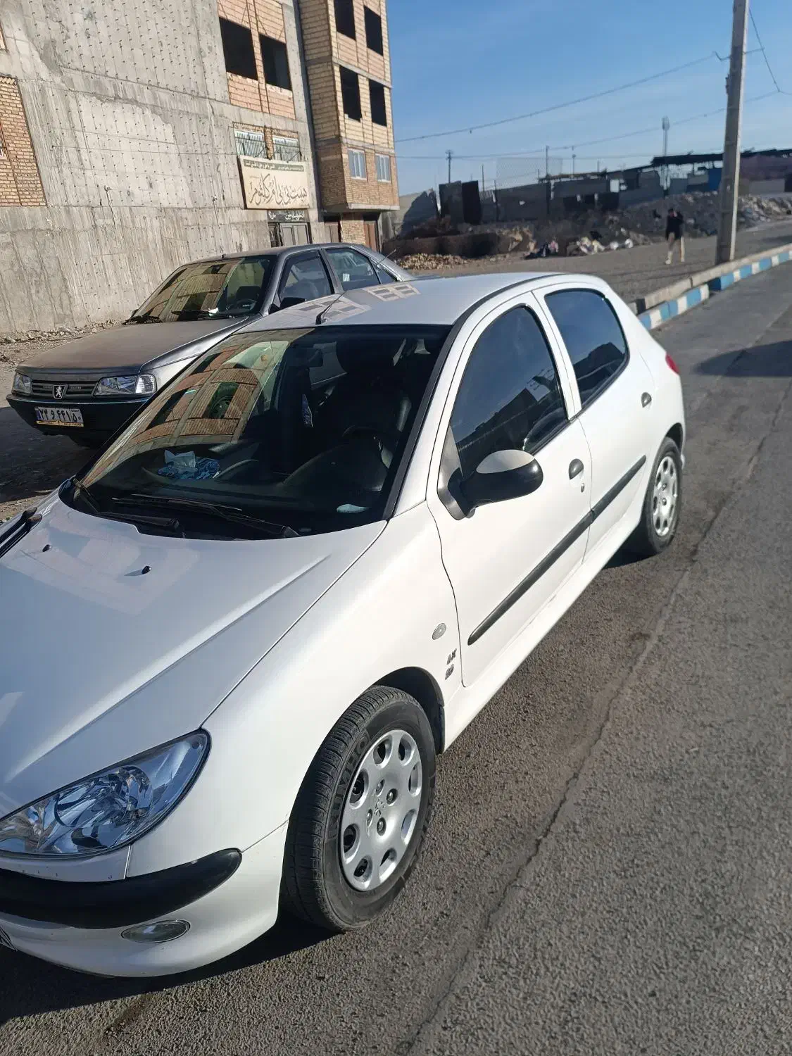 پژو 206 تیپ 5 فول سفید|خودرو سواری و وانت|نسیم‌شهر, |دیوار