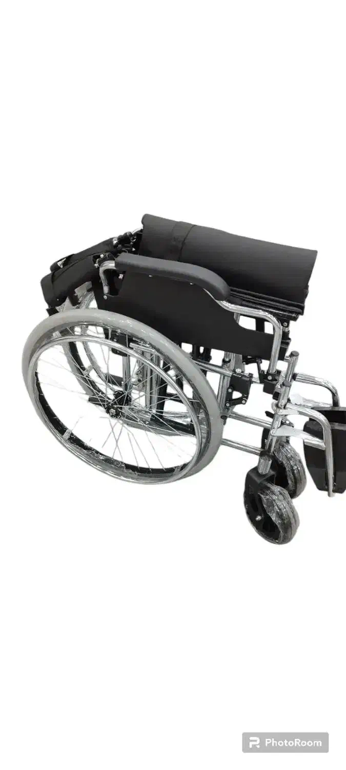 ویلچر استیل با تکیه گاه تاشو اکبند مغازه|آرایشی، بهداشتی، درمانی|تهران, فردوس|دیوار