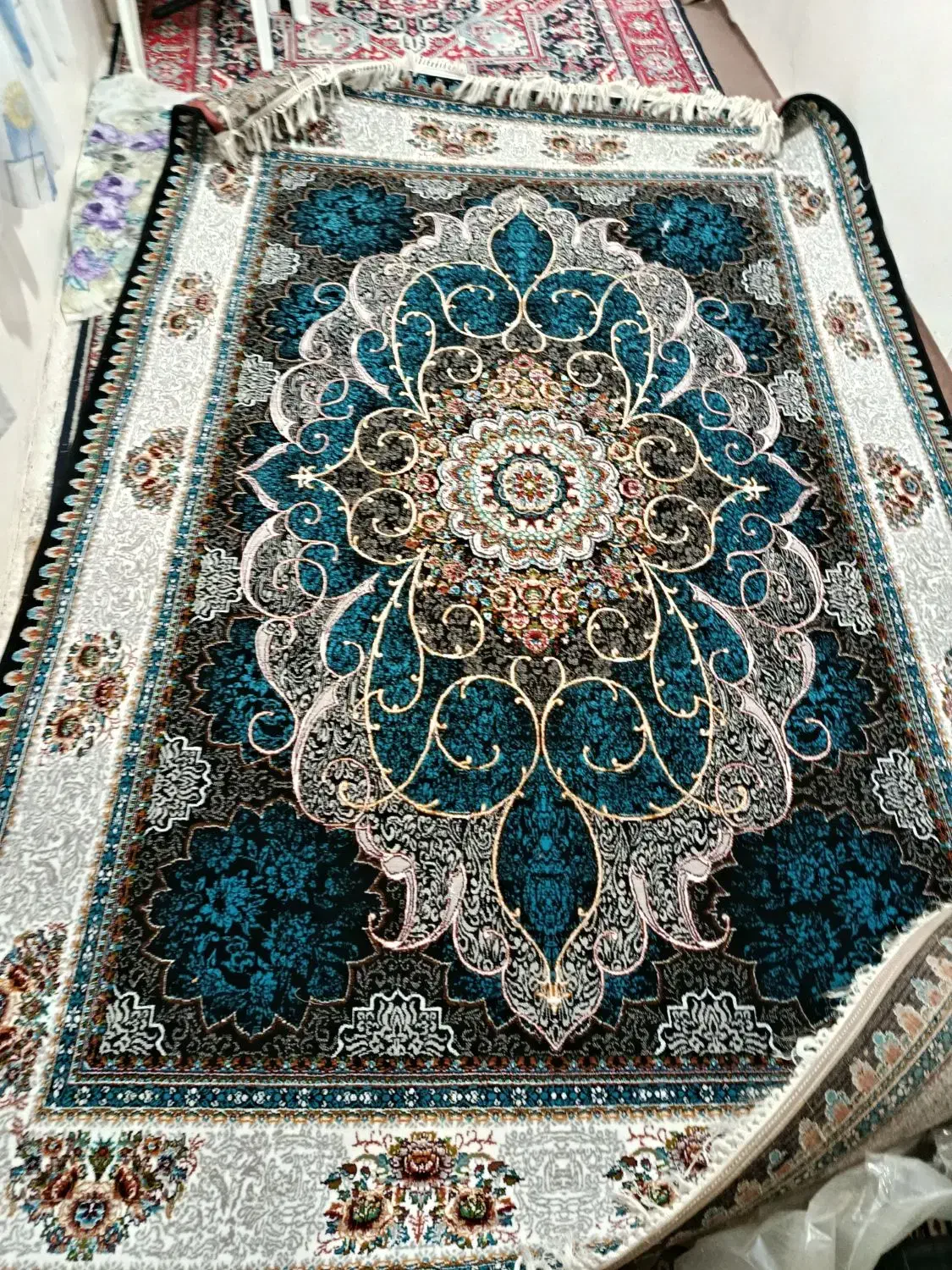 فرش در ضیابر|فرش|ضیابر, |دیوار