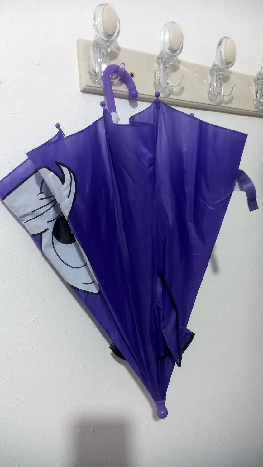 چتر بنفش دخترونه|کفش و لباس بچه|قائم‌شهر, |دیوار