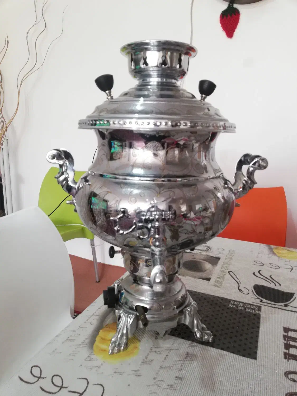سماور گازی مدل سفینه 6لیتری در حد نو، آشتیان|سماور، چای‌ساز، قهوه‌ساز|آشتیان, |دیوار
