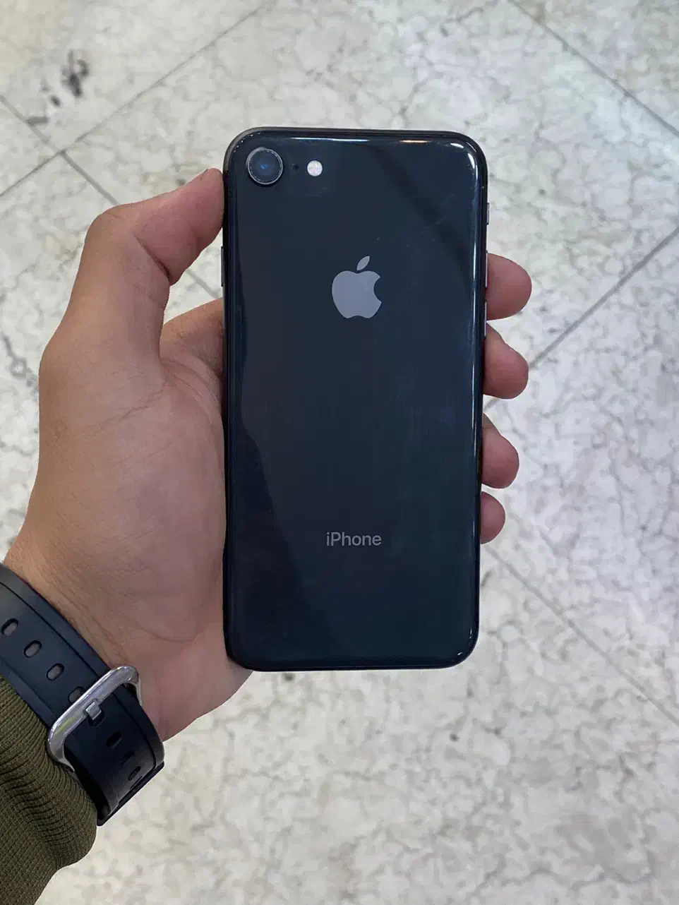 iPhone 8 64 black|موبایل|تهران, نیروی هوایی (پیروزی)|دیوار