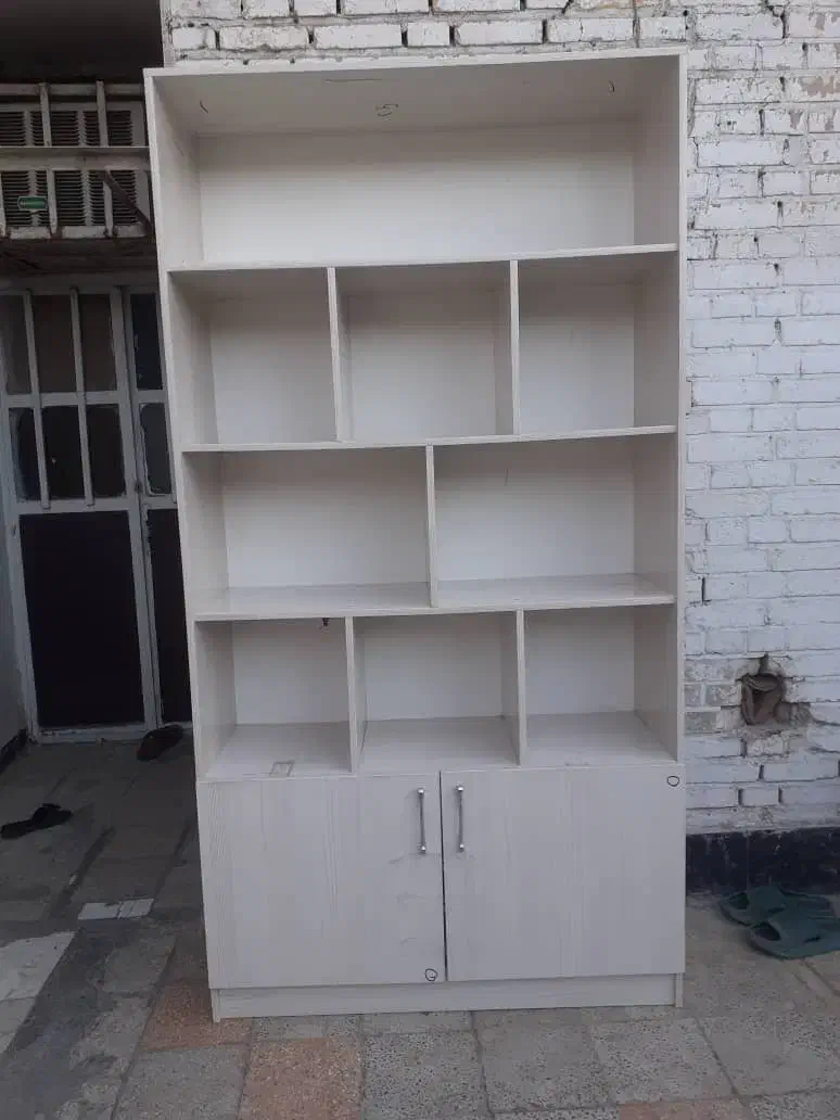 کتابخانه|کتابخانه، شلف، قفسه‌های دیواری|اهواز, لشکرآباد|دیوار