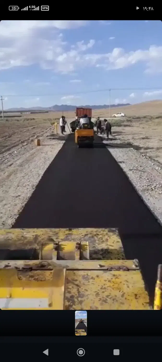 تمامی کار های آسفالت پذیرفته میشود.|خدمات پیشه و مهارت|عباس‌آباد, |دیوار