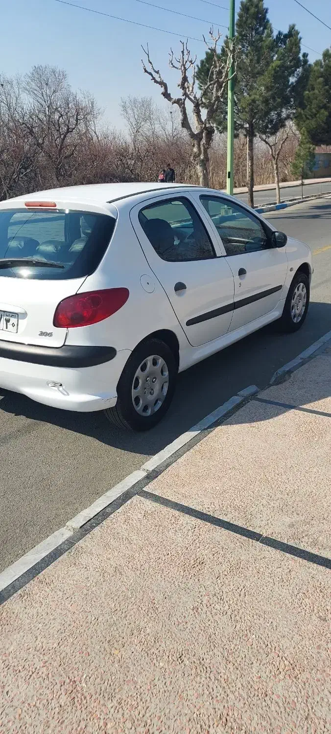 پژو ۲۰۶ تیپ ۲مدل ۹۹ سفید|خودرو سواری و وانت|شهریار, شهریار|دیوار