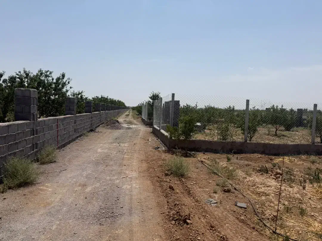 باغچه زمین چهاردیواری مامونیه بعد از پرند|فروش زمین و ملک کلنگی|زرندیه, |دیوار