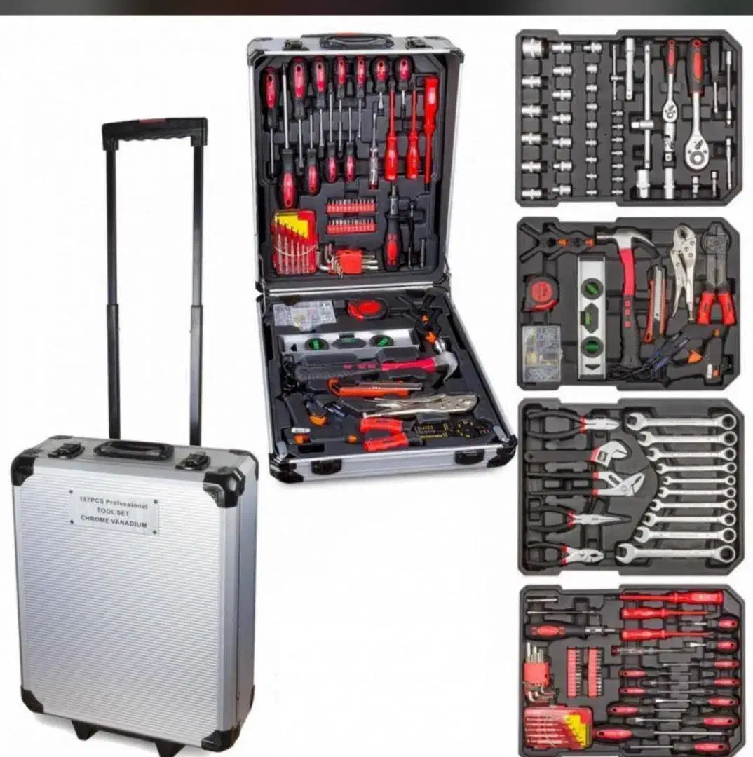 کیف ابزار  بزرگ 187پارچه|ابزارآلات|رشت, جانبازان|دیوار