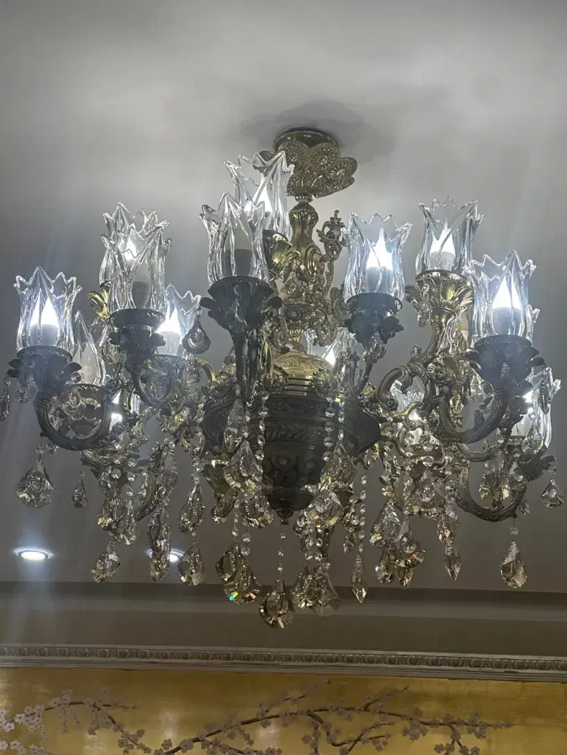 لوستر|لوستر و چراغ آویز|تهران, گلستان (شهرک راه آهن)|دیوار