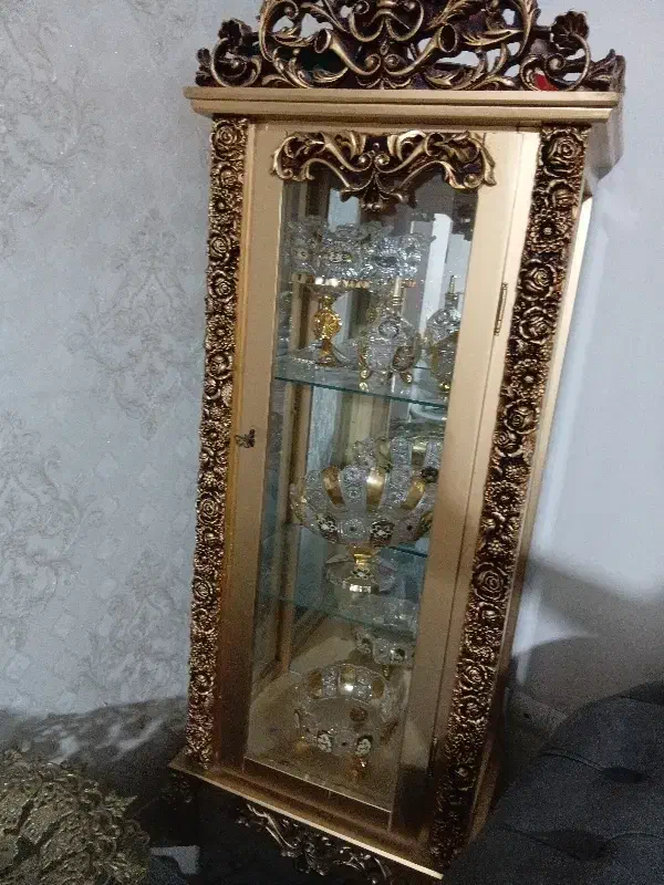 ویترین طلایی|بوفه، ویترین، کنسول|شهریار, شهریار|دیوار