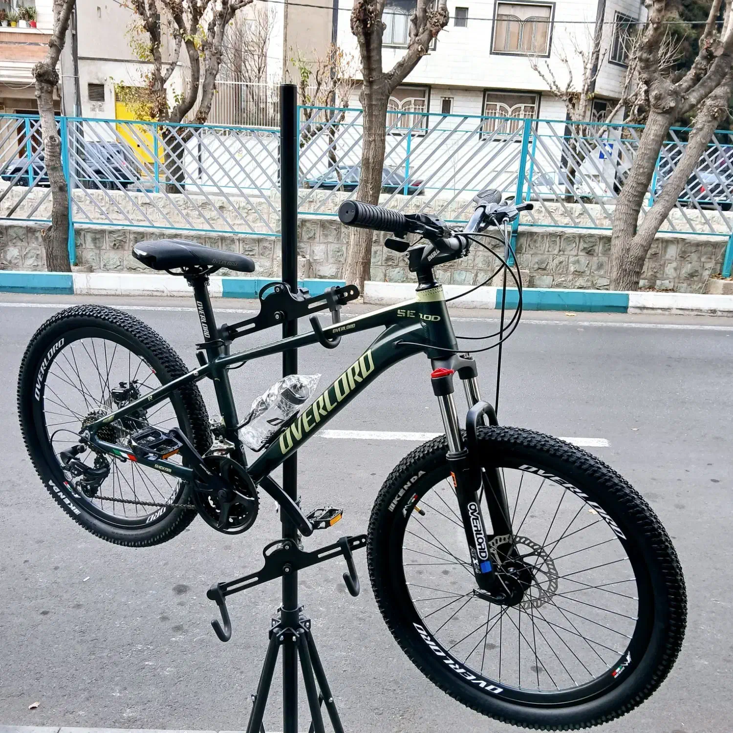 دوچرخه overlord اصلی سایز 24 آلومینیوم دیسکی|دوچرخه، اسکیت، اسکوتر|تهران, پرستار|دیوار