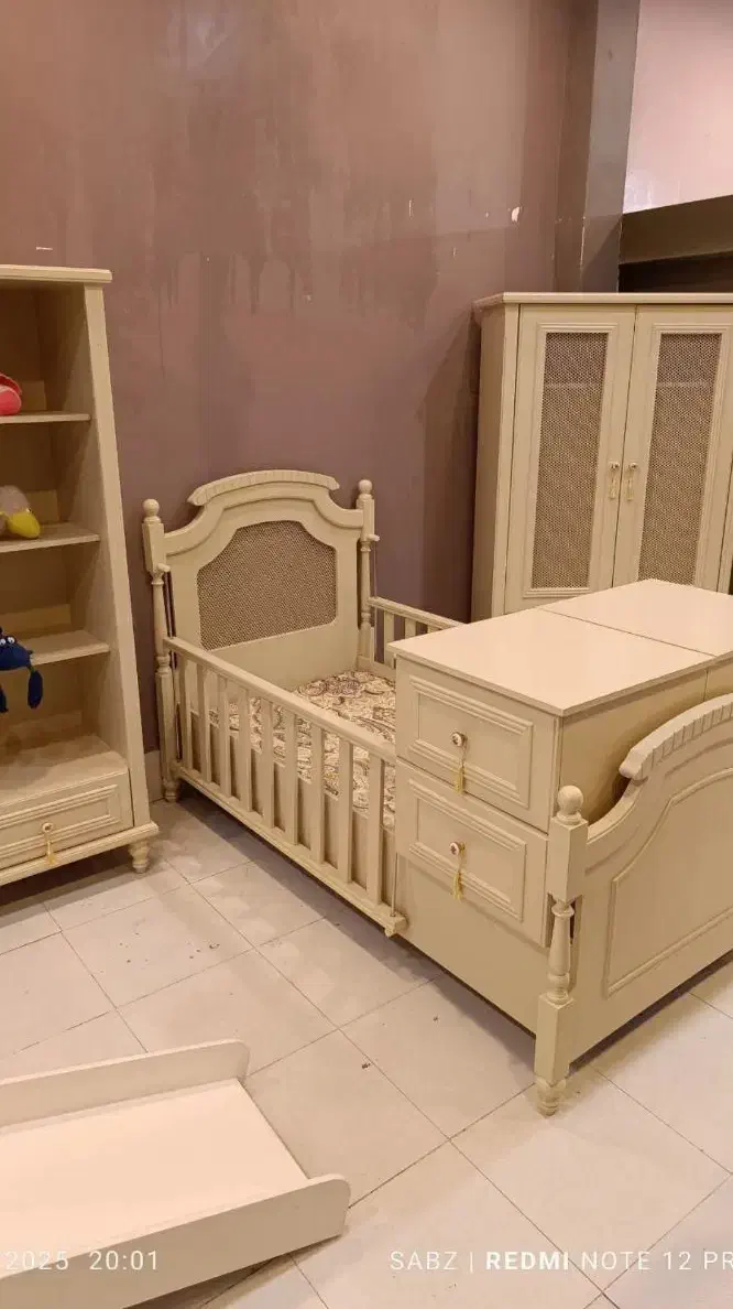 سرویس خواب نوزاد|تخت و سرویس خواب|مشهد, کشف|دیوار