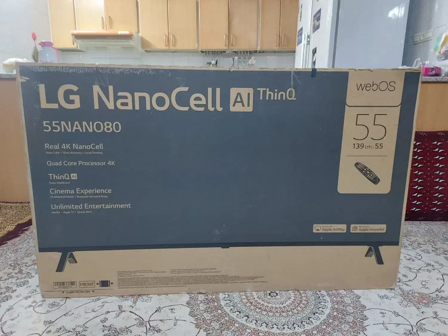 تلویزیون nanocell80 55LG|تلویزیون و پروژکتور|اصفهان, شفق|دیوار