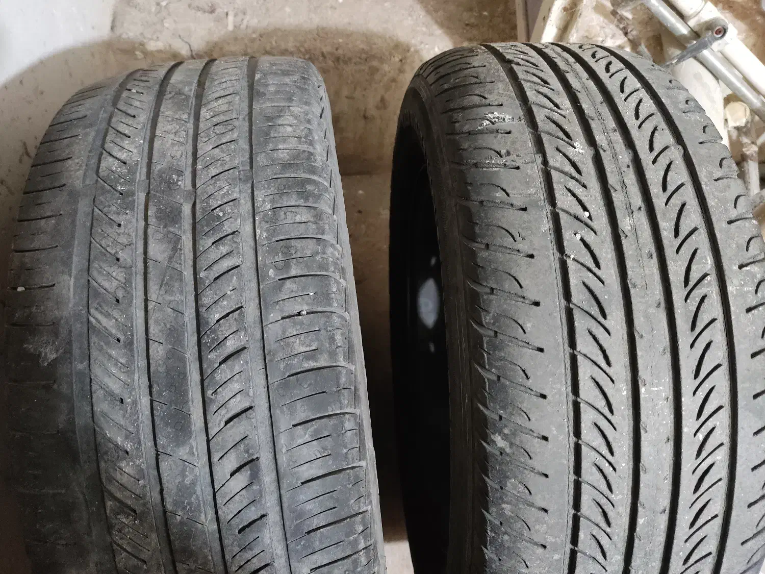 یک جفت تایر سایز ۱۴ ، ۲۰۵|قطعات یدکی و لوازم جانبی|نیر (اردبیل), |دیوار