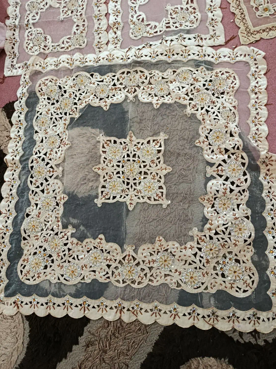 رومیزی|پرده، رانر، رومیزی|نیشابور, شهرک رضوی|دیوار