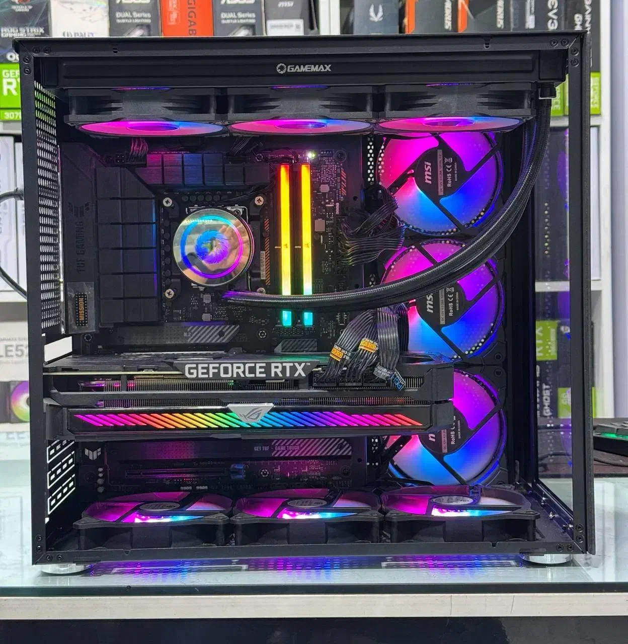 سیستم ROG 3080 و 14600K|رایانه رومیزی|مشهد, ارشاد|دیوار