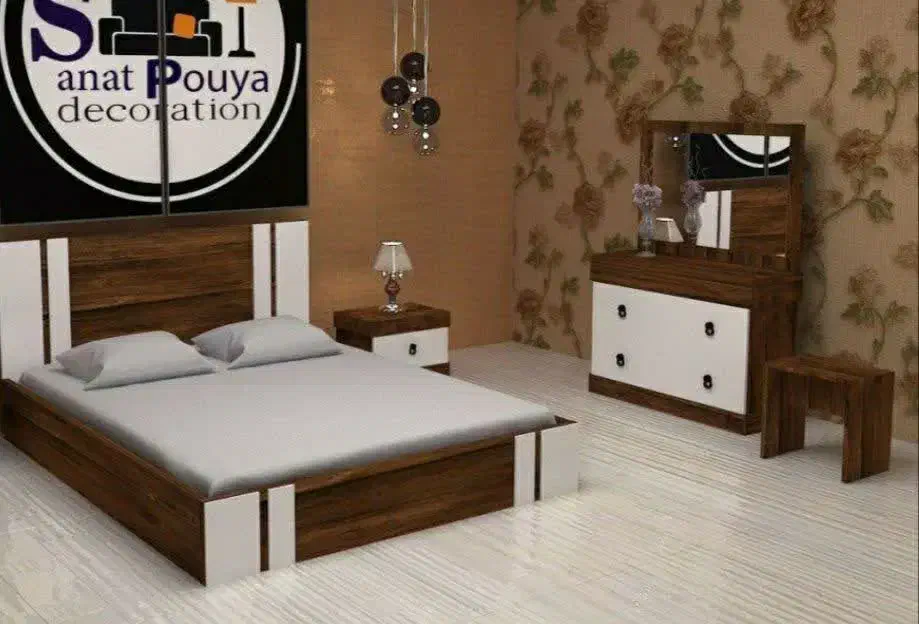 تخت دو و یک نفره نورال|تشک تختخواب|ساری, |دیوار