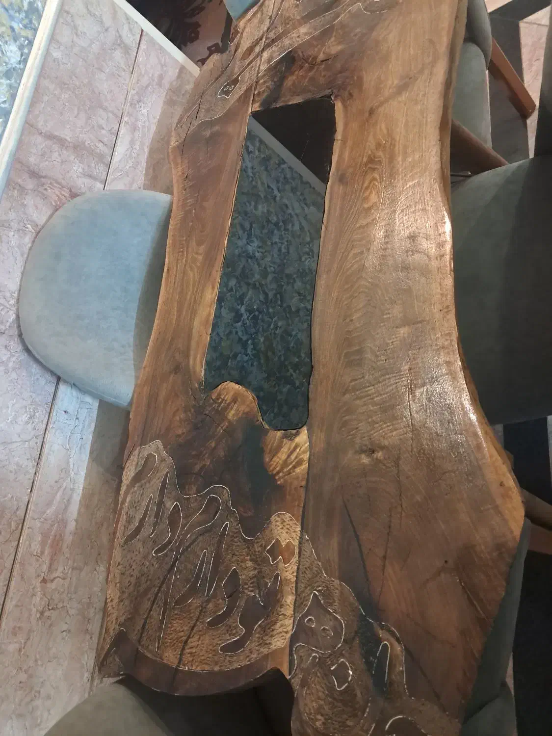 میز ناهار خوری|میز و صندلی غذاخوری|سمنان, |دیوار