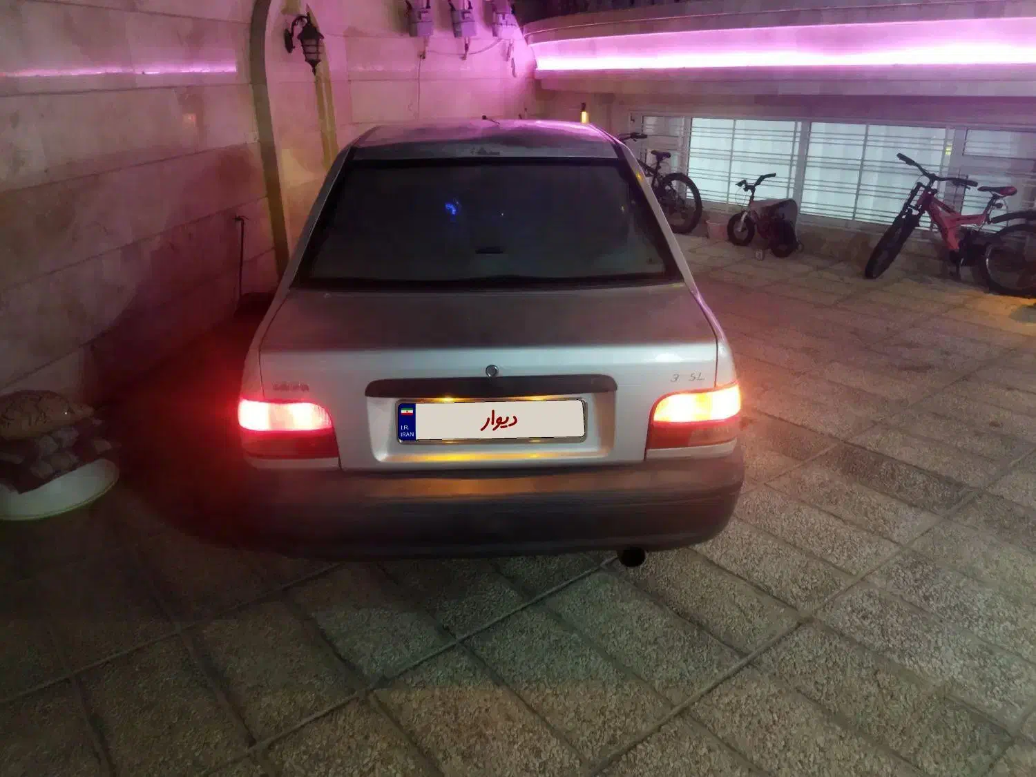 پراید نقره ای مدل آخر 91|خودرو سواری و وانت|ساوه, |دیوار