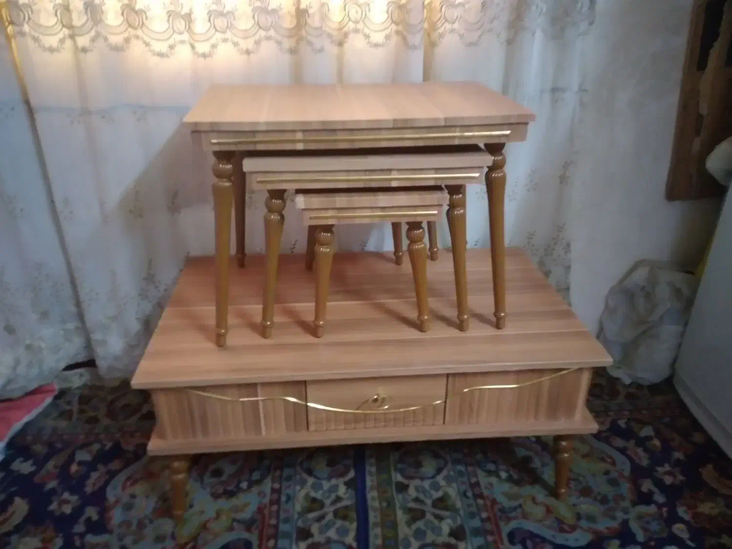 میز جلو مبلی|مبلمان خانگی و میز عسلی|مشهد, پنجتن|دیوار