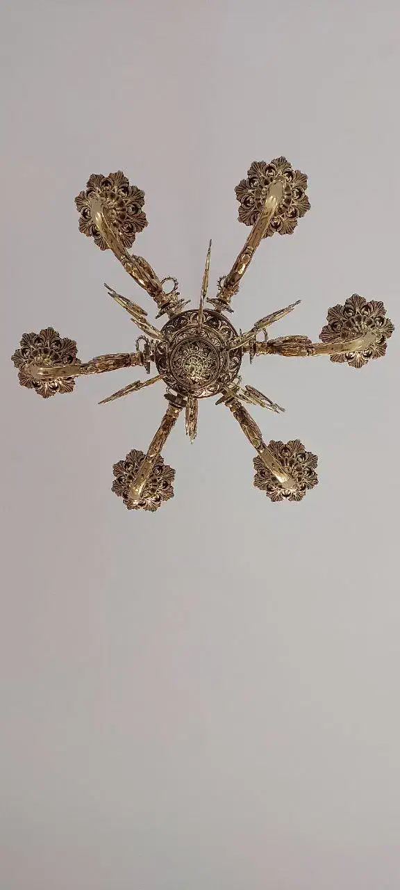 لوستر ۶ شاخه|لوستر و چراغ آویز|تهران, حکیمیه|دیوار