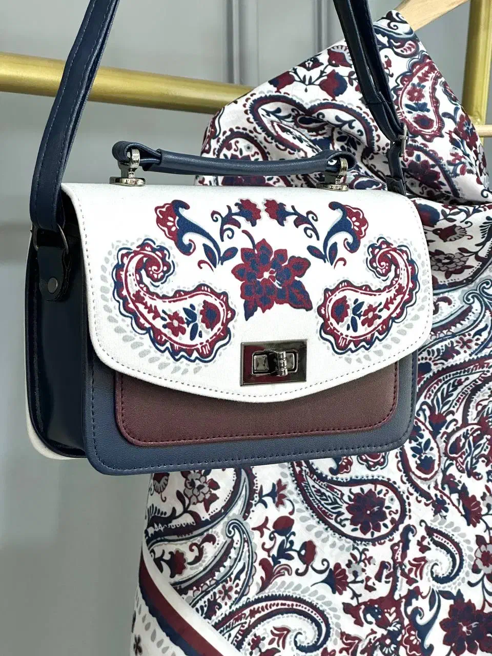 ست کیف و روسری شیک با ۱۰٪ تخفیف یلدایی|کیف، کفش، کمربند|بندرعباس, |دیوار