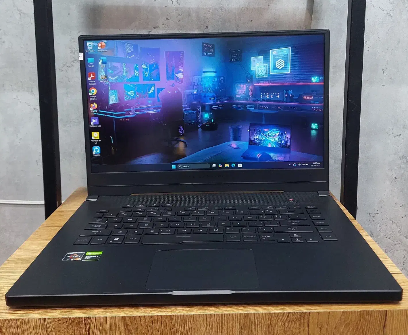لپتاپ حرفه ای ایسوس Rog zephyrusبا ۶گیگ گرافیک1660|رایانه همراه|اصفهان, شیخ طوسی|دیوار