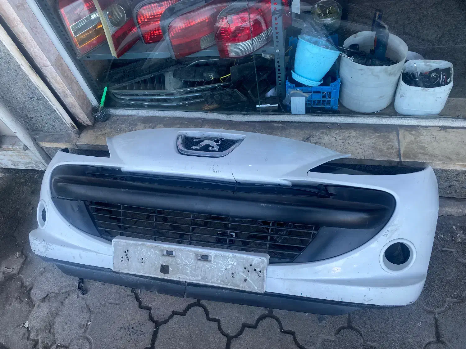 سپر جلوی ۲۰۷|قطعات یدکی و لوازم جانبی|لاهیجان, بازکیاگوراب|دیوار