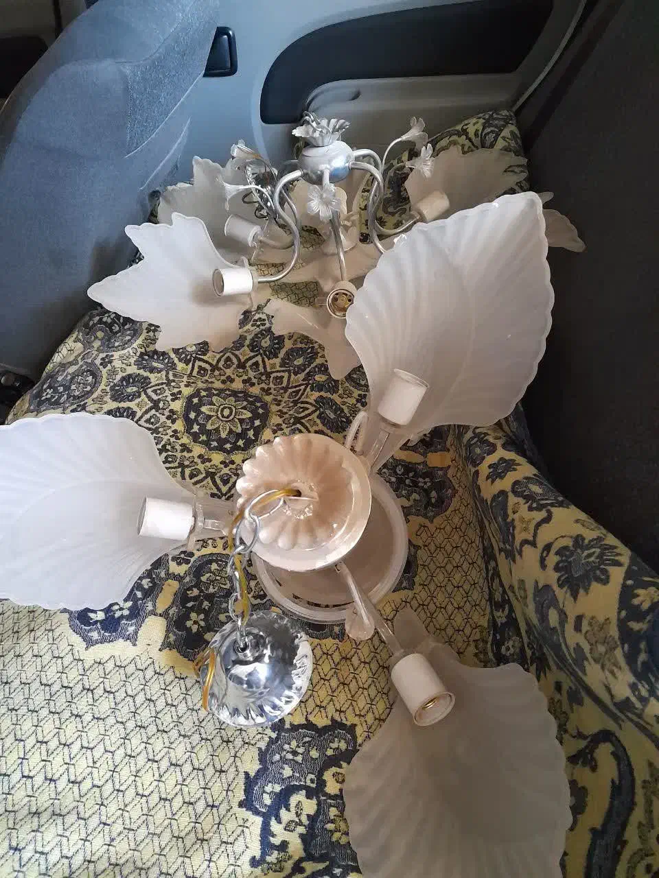 لوستر|لوستر و چراغ آویز|کرج, آق تپه|دیوار