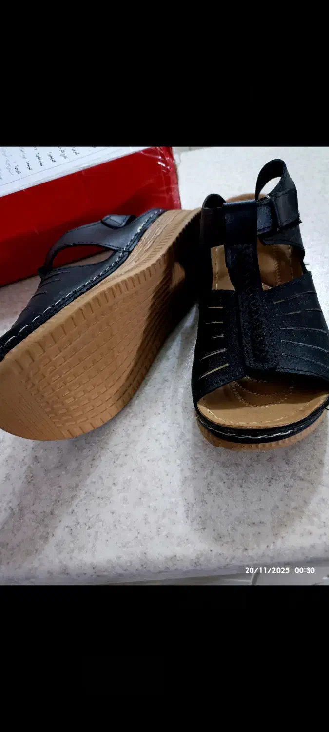 صندل طبی سایز 39 و 38|کیف، کفش، کمربند|دلیجان, |دیوار