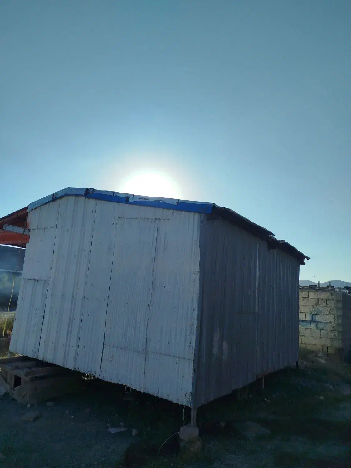 کانکس ۴در ۵|مصالح و تجهیزات ساختمان|انزل, |دیوار