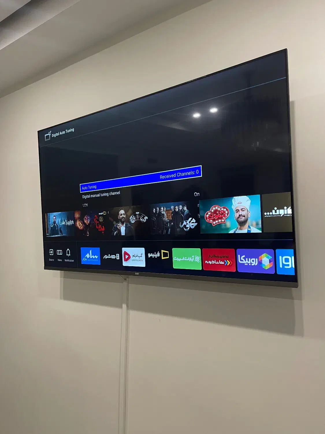 تلویزیون سام ۶۵ اینچ|تلویزیون و پروژکتور|تهران, سید خندان (جلفا)|دیوار