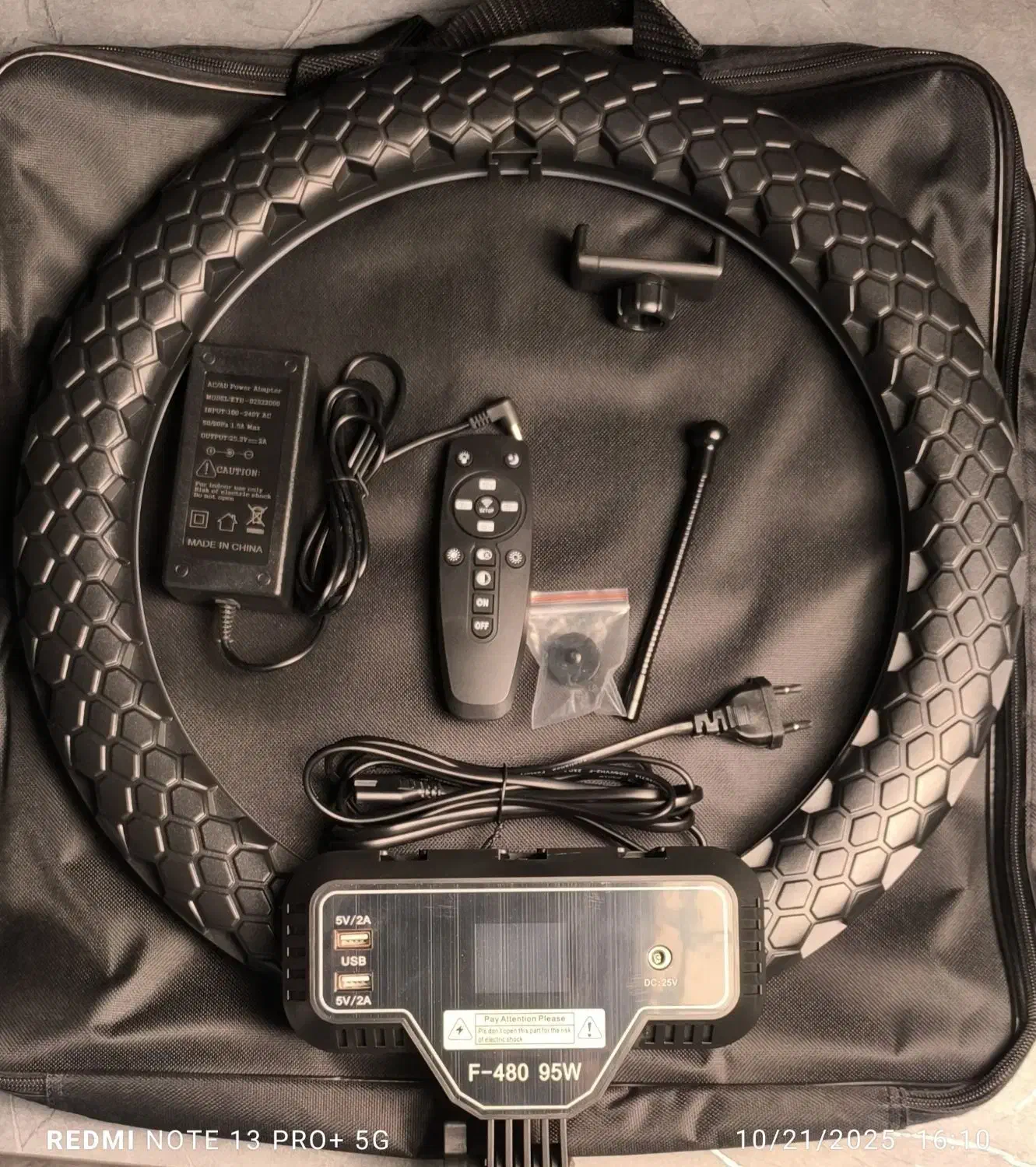 اقتصادی ترین رینگ لایت 96 وات حرفه ای بازار|دوربین عکاسی و فیلمبرداری|تهران, بازار|دیوار