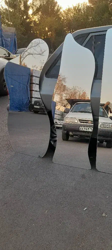 آیینه اینه دفرمه|آینه|آمل, |دیوار