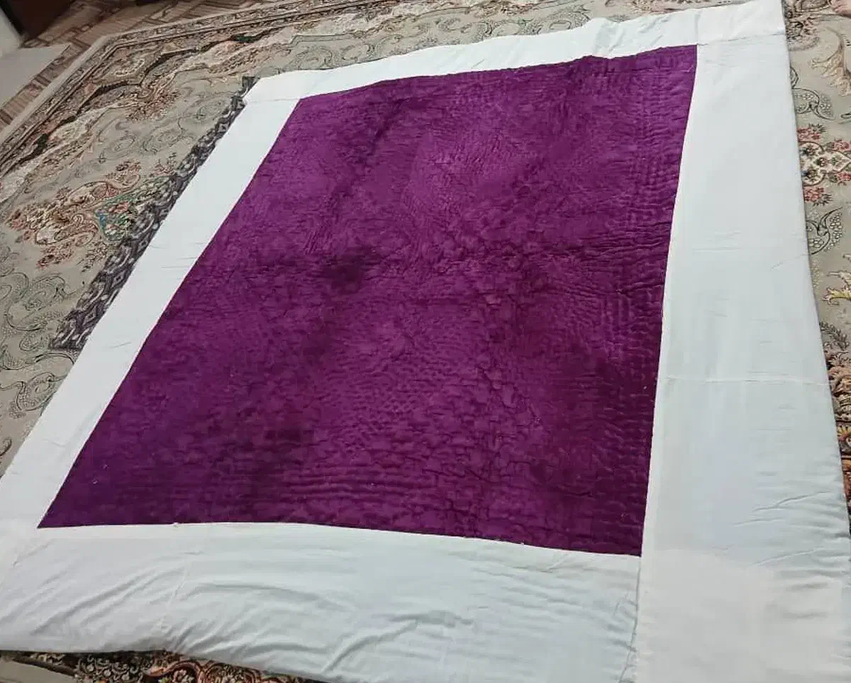 لحاف ترمه و لحاف مخمل|رختخواب، بالش، پتو|یزد, |دیوار