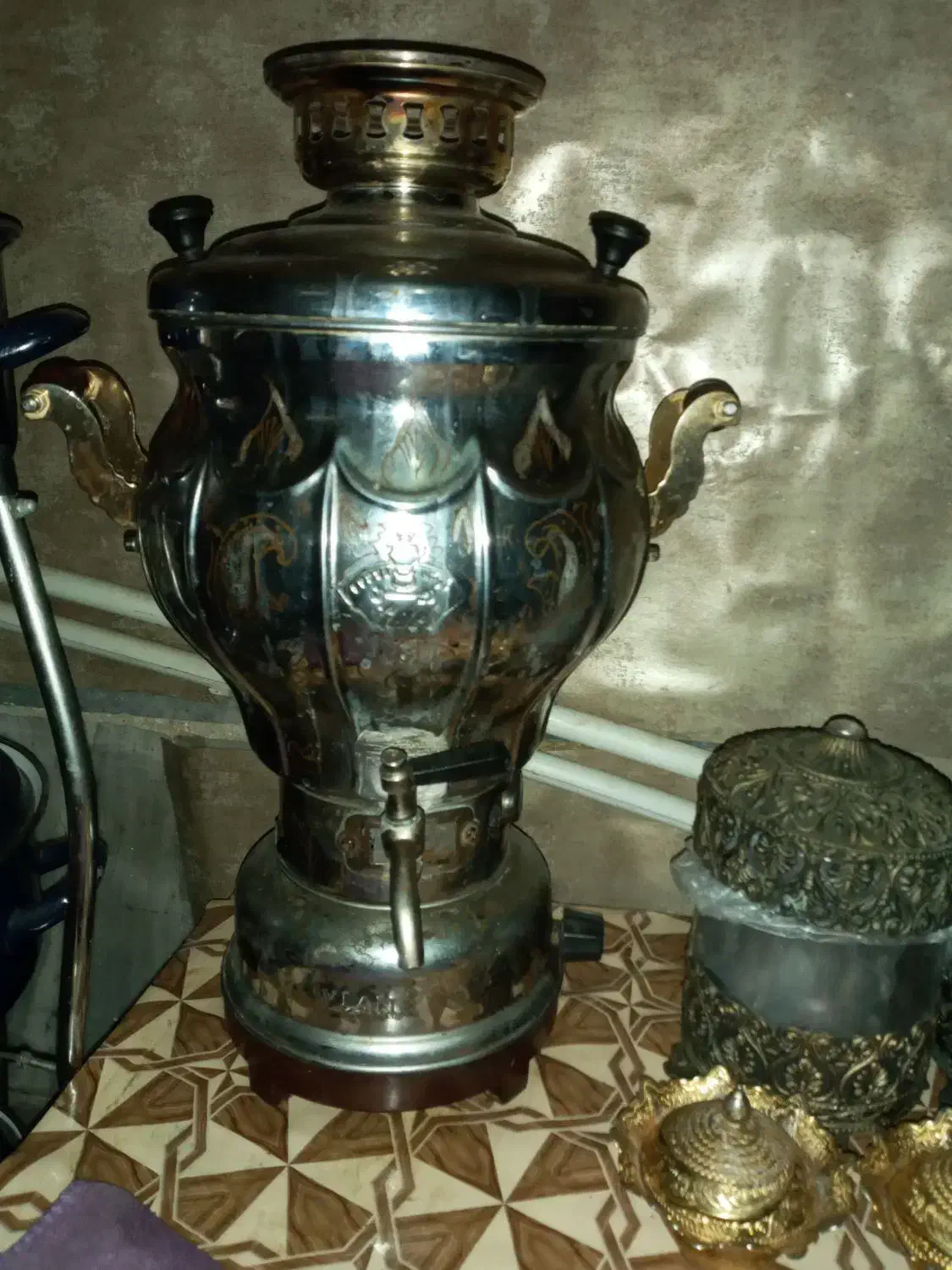 سماور|سماور، چای‌ساز، قهوه‌ساز|ساوه, |دیوار