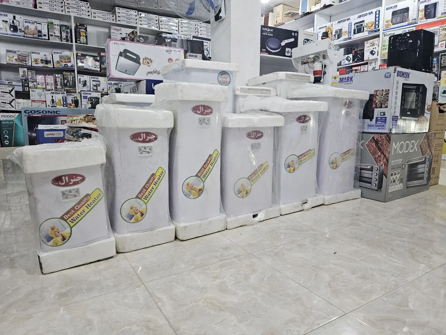 آبگرمکن جنرال ۴۰ لیتر|آبگرمکن، پکیج، شوفاژ|قشم, |دیوار