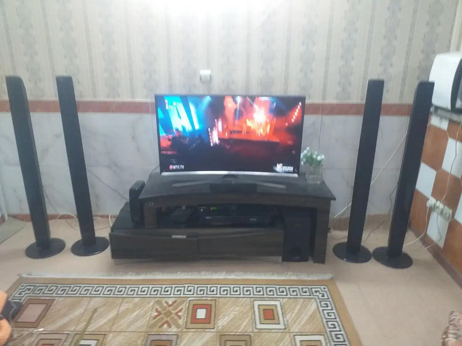 سینما خانگی ۸ تیکه سامسونگ همراه دی وی دی|سیستم صوتی خانگی|تهران, امیریه|دیوار