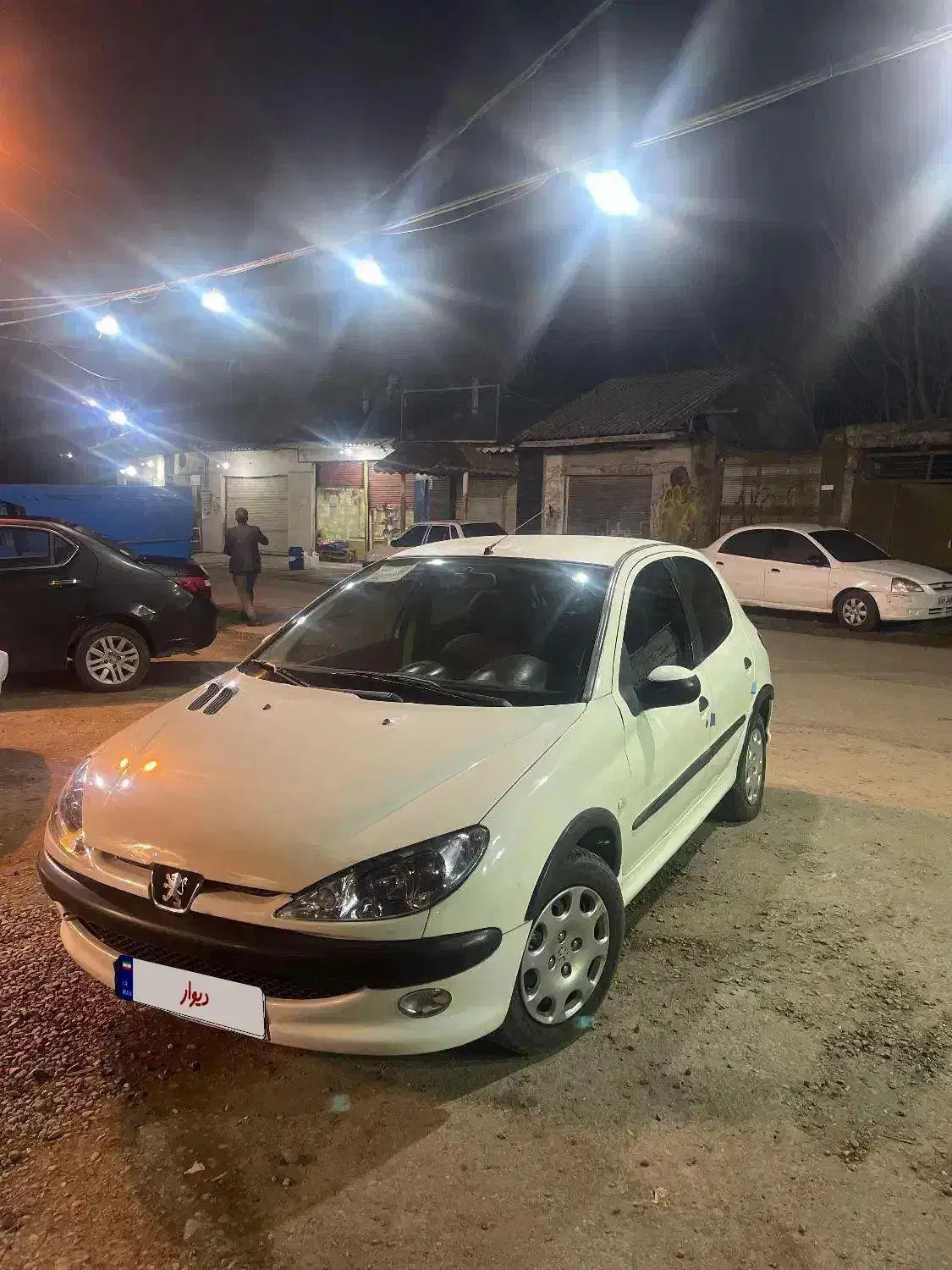 پژو ۲۰۶مدل ۸۸|خودرو سواری و وانت|لاهیجان, گلستان|دیوار