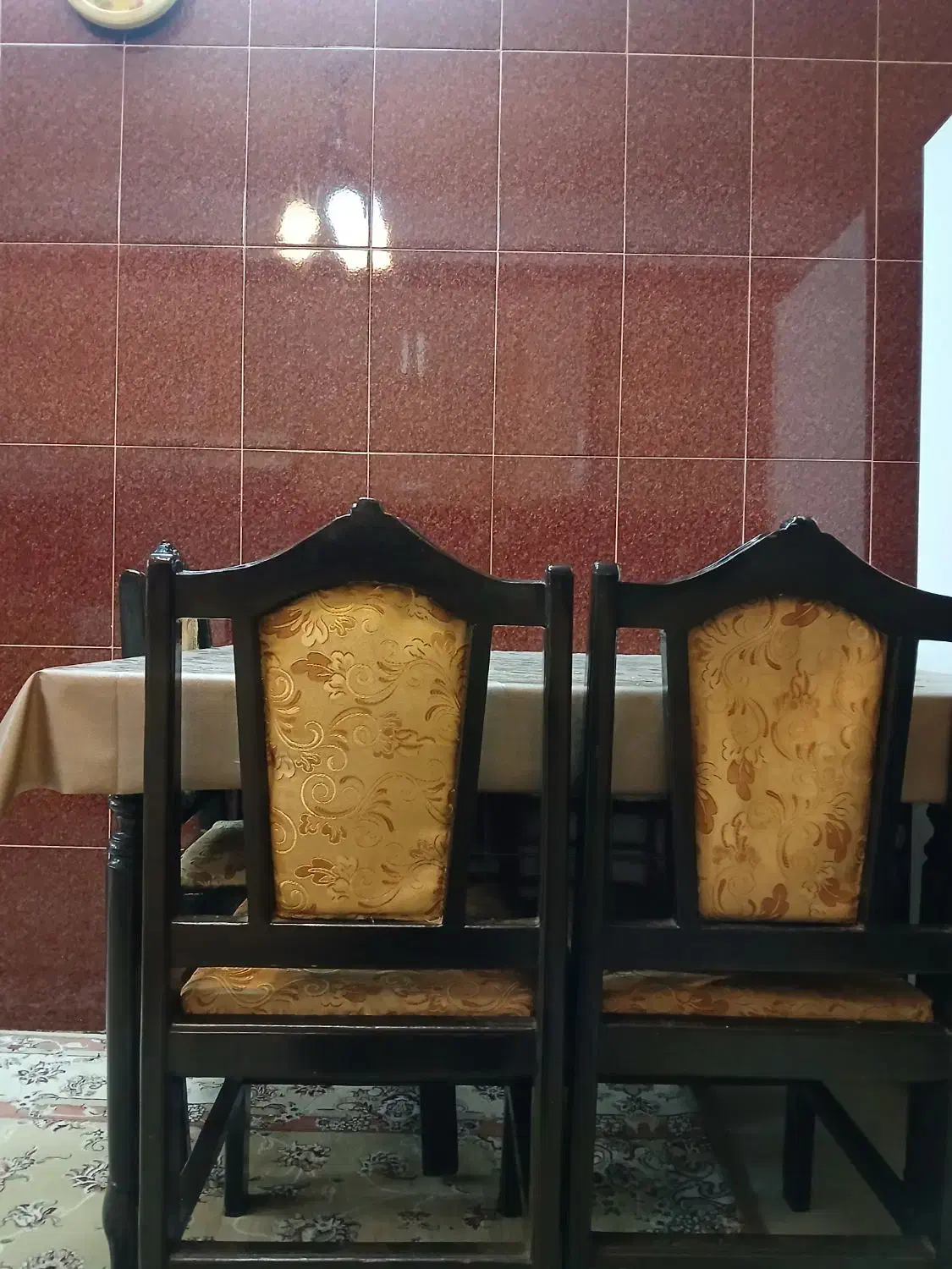 میز ناهارخوری|میز و صندلی غذاخوری|بروجرد, |دیوار