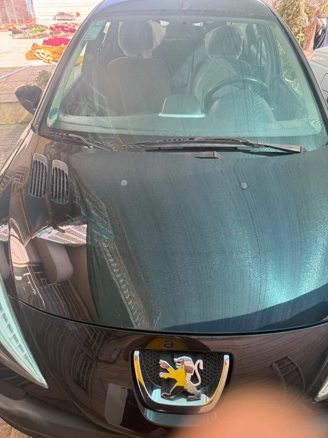 پژو ۲۰۷ مشکی مدل ۱۴۰۲ فرمان برقی سقف فلز|خودرو سواری و وانت|سیرجان, |دیوار