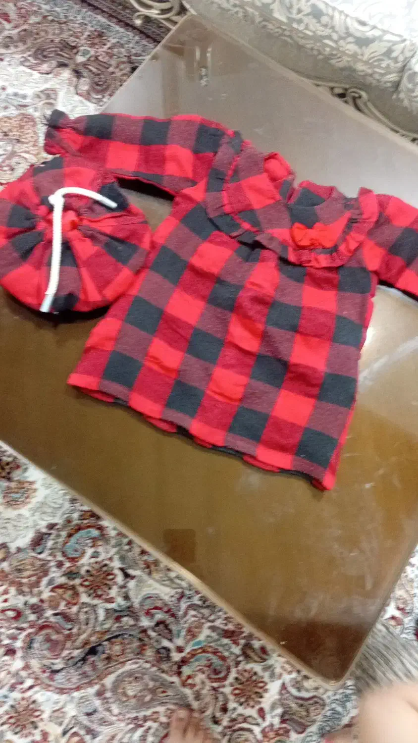 پیراهن دخترانه یک سال تا دوسال|کفش و لباس بچه|قم, بنیاد|دیوار